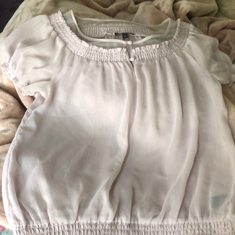 Sheer top from Express